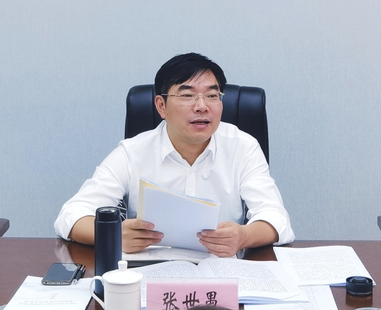 副市长张世愚到市行政审批服务局开展调研座谈